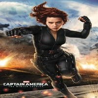 Трендови Меѓународен Капетан Америка - Црна Вдовица Постер